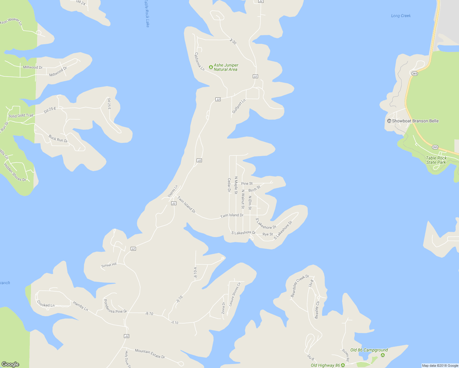 map of restaurants, bars, coffee shops, grocery stores, and more near Cedar Drive in Blue Eye