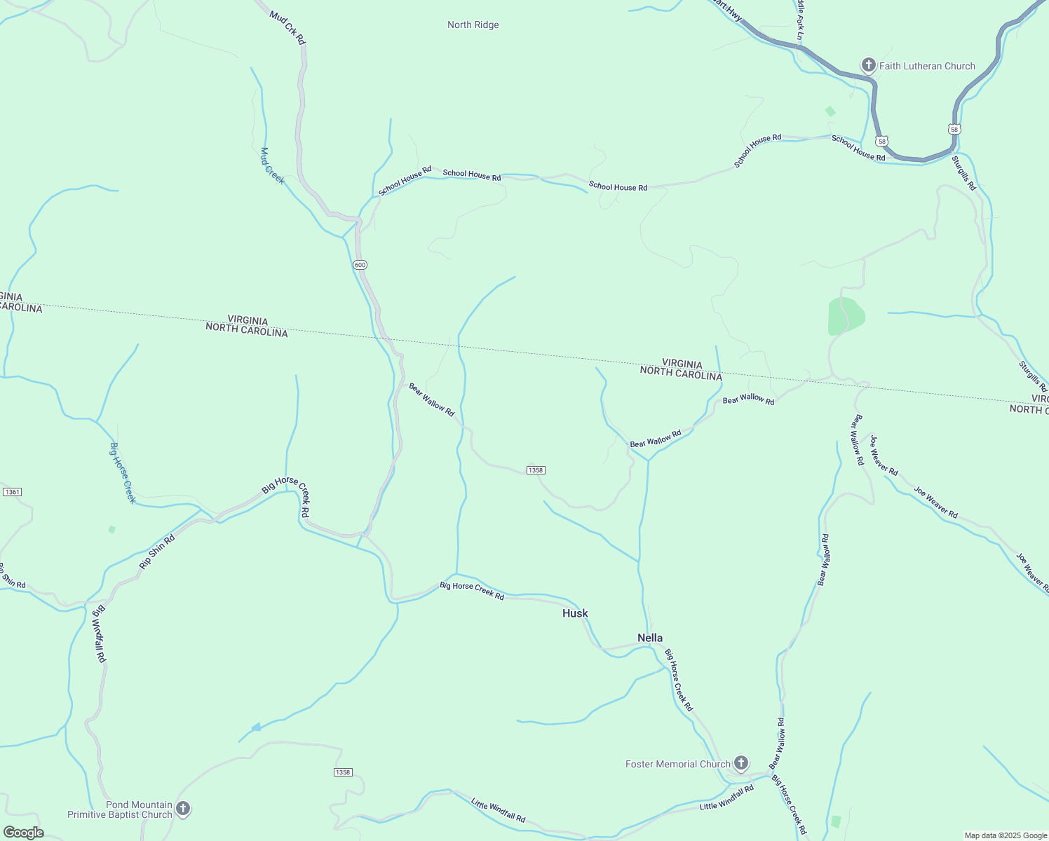 map of restaurants, bars, coffee shops, grocery stores, and more near 3520 Bear Wallow Road in Lansing