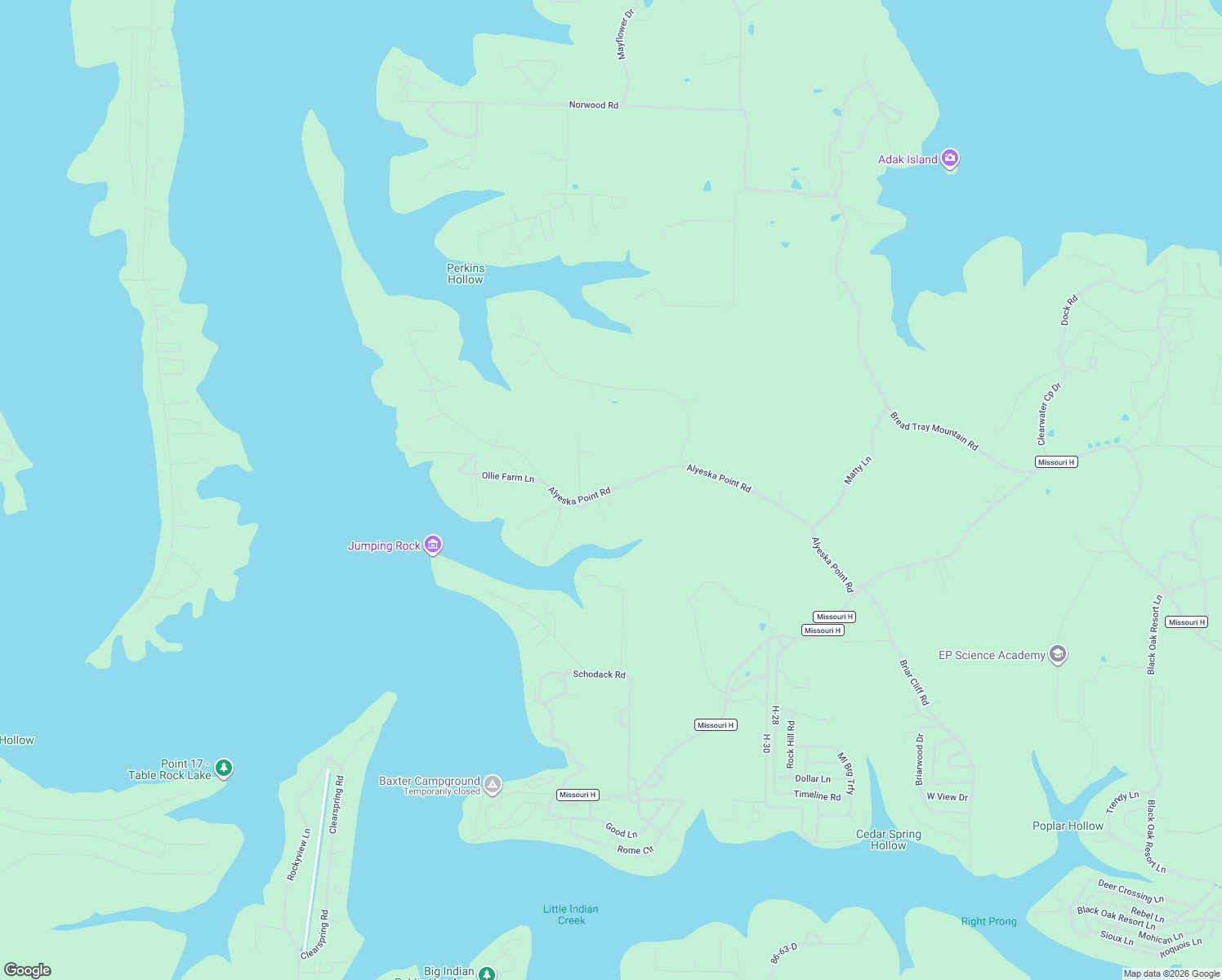 map of restaurants, bars, coffee shops, grocery stores, and more near 849 Alyeska Point Road in Lampe