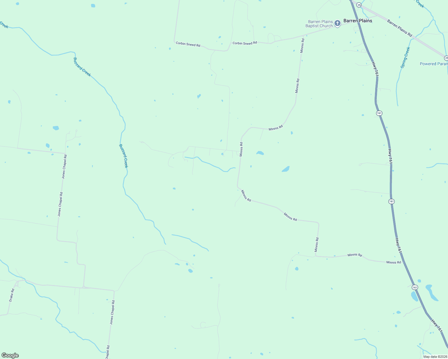 map of restaurants, bars, coffee shops, grocery stores, and more near 5326 Minnis Road in Springfield