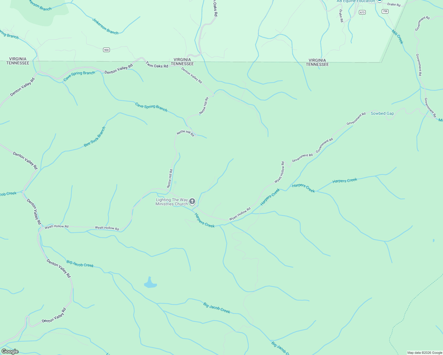 map of restaurants, bars, coffee shops, grocery stores, and more near 809 Wyatt Hollow Road in Bristol