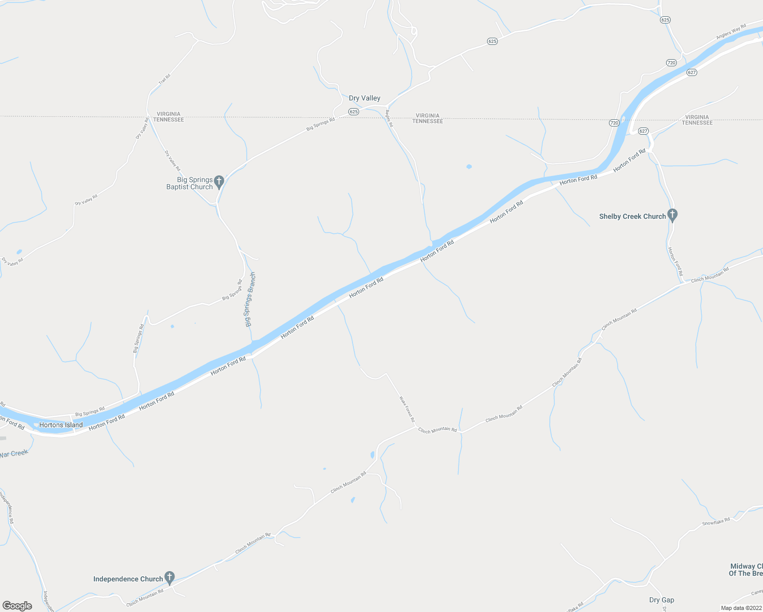 map of restaurants, bars, coffee shops, grocery stores, and more near 10696 Horton Ford Road in Eidson