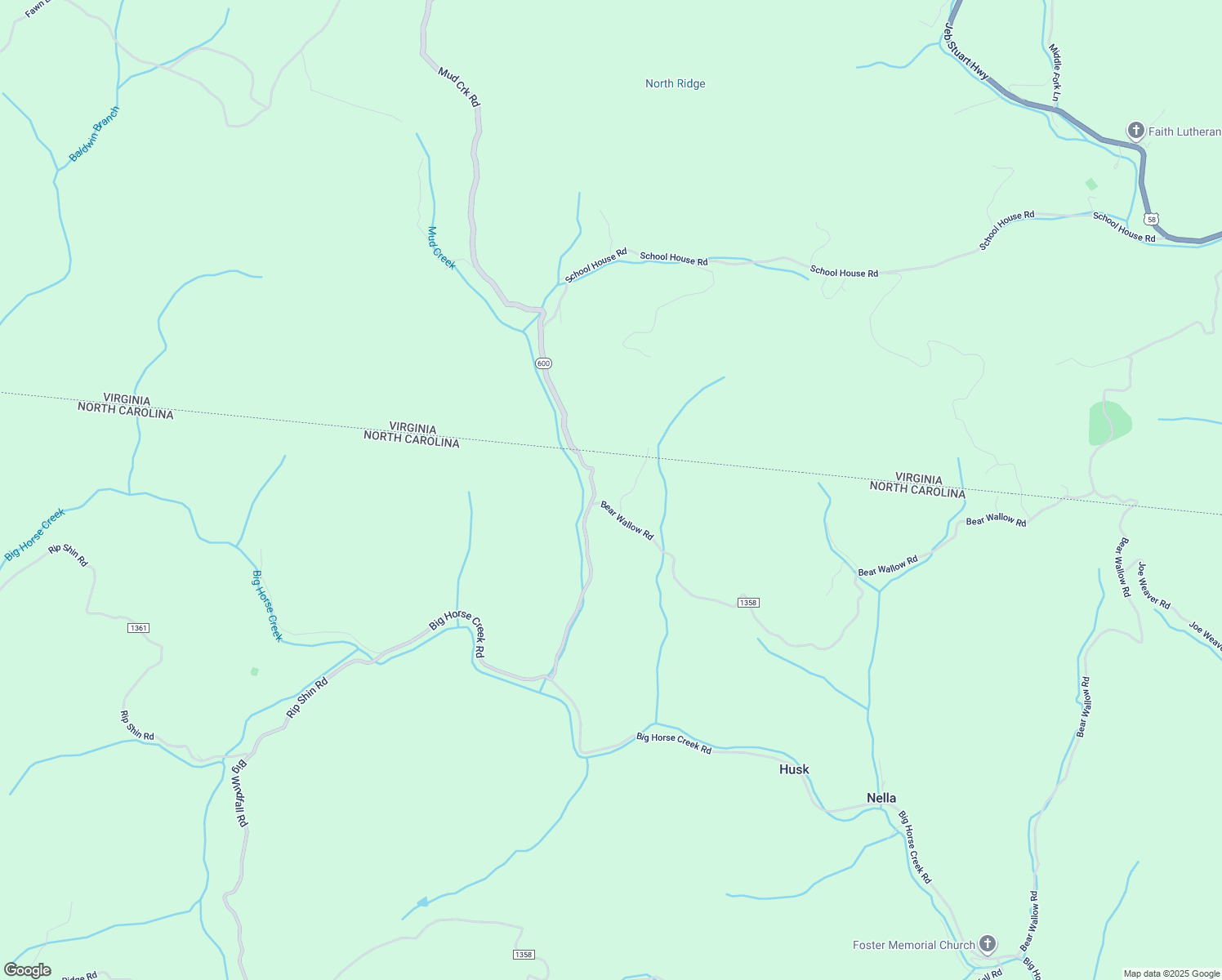 map of restaurants, bars, coffee shops, grocery stores, and more near 3838 Bear Wallow Road in Lansing