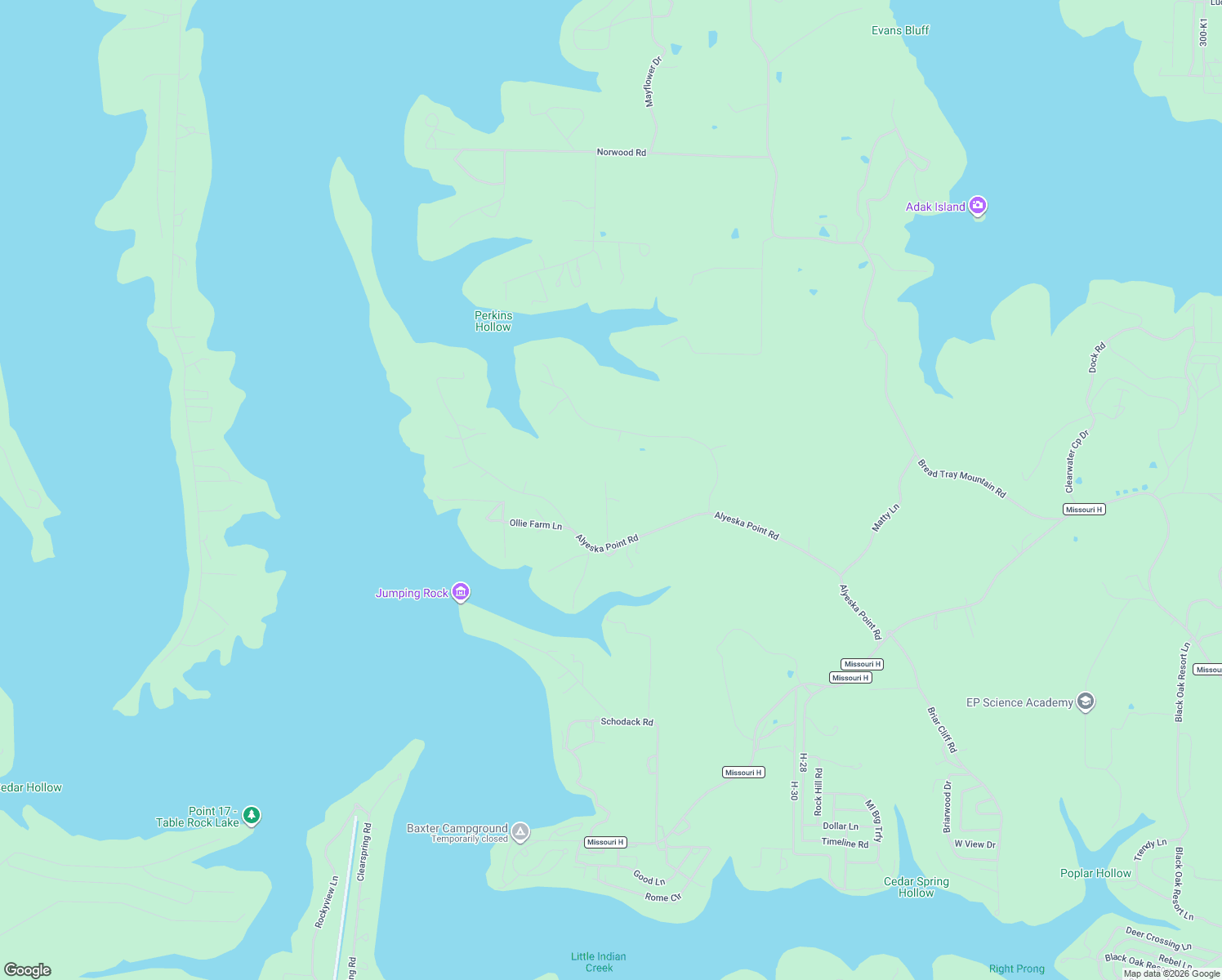 map of restaurants, bars, coffee shops, grocery stores, and more near 845 Alyeska Point Road in Lampe