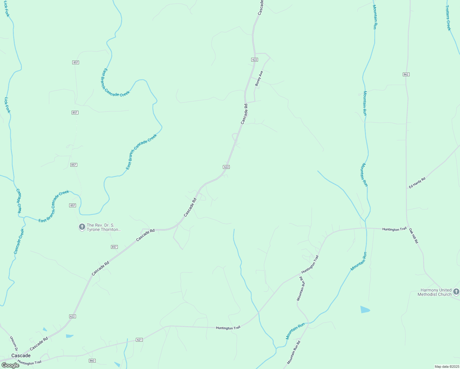 map of restaurants, bars, coffee shops, grocery stores, and more near 3457 Cascade Road in Cascade
