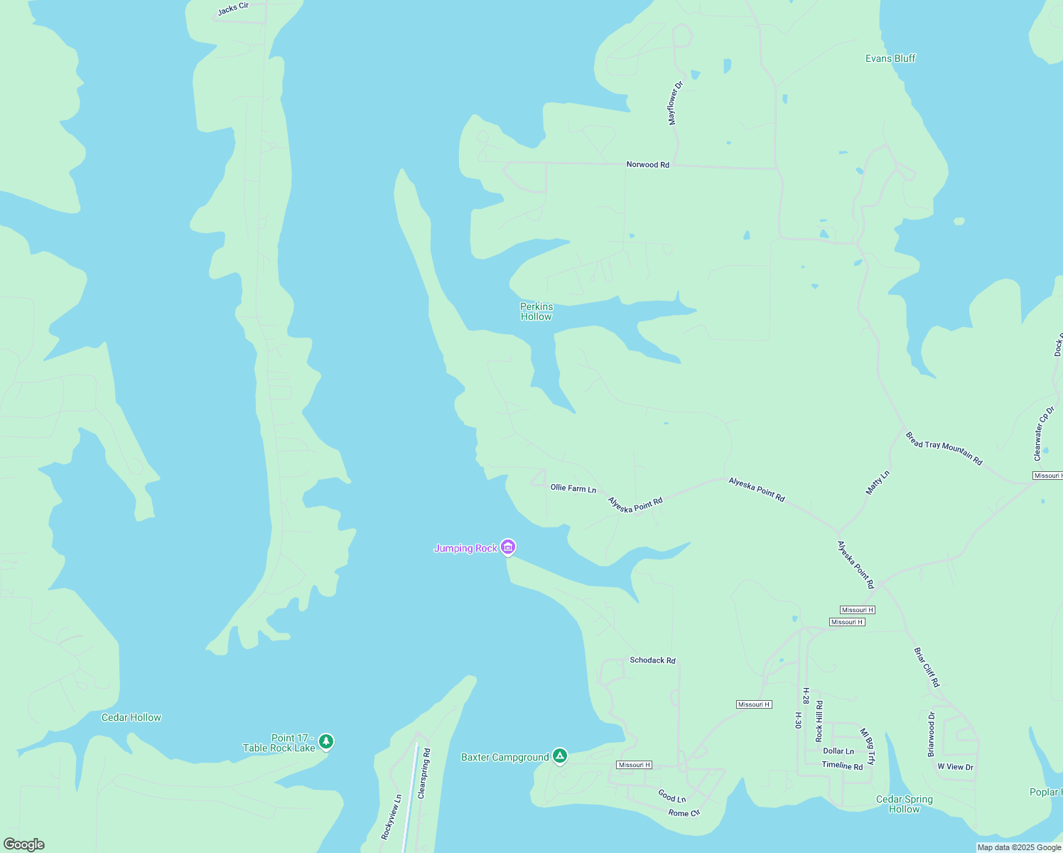 map of restaurants, bars, coffee shops, grocery stores, and more near 1547-1577 Alyeska Point Road in Lampe
