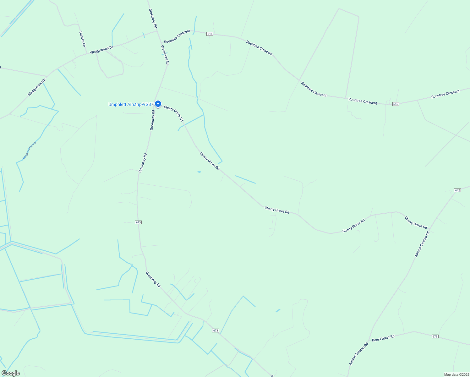 map of restaurants, bars, coffee shops, grocery stores, and more near 1899 Cherry Grove Rd in Suffolk