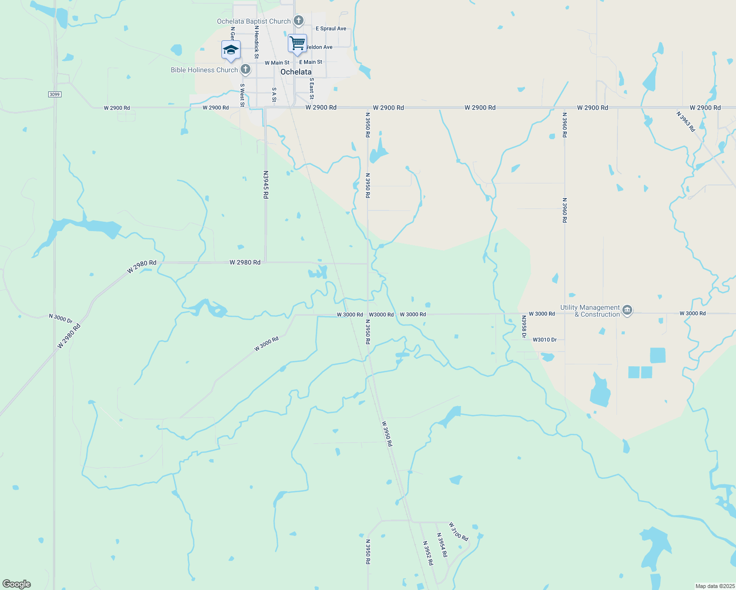 31232 N3950 Road, Ochelata OK Walk Score