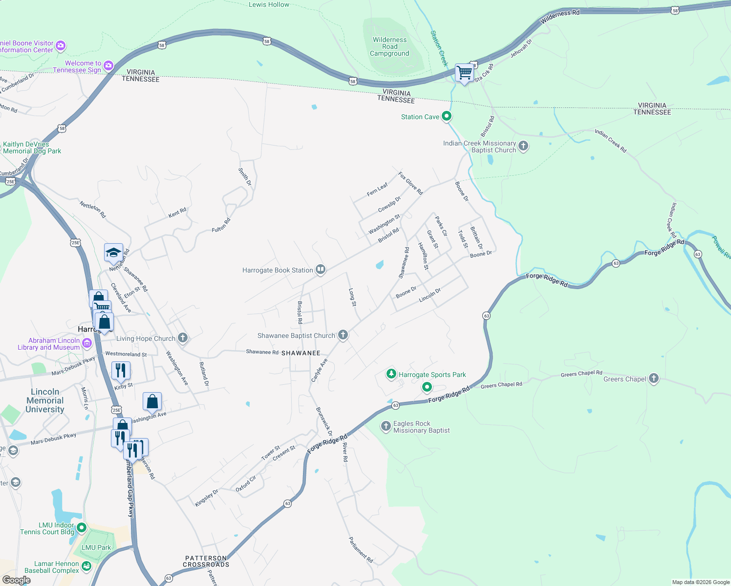 map of restaurants, bars, coffee shops, grocery stores, and more near 139 Nevils Street in Harrogate