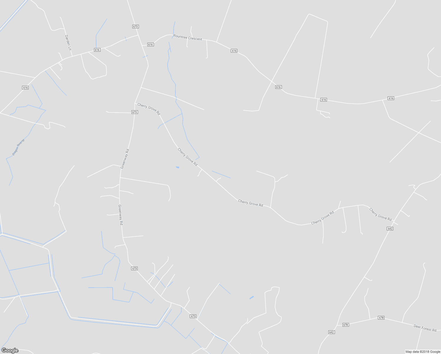 map of restaurants, bars, coffee shops, grocery stores, and more near 1900 Cherry Grove Road in Suffolk
