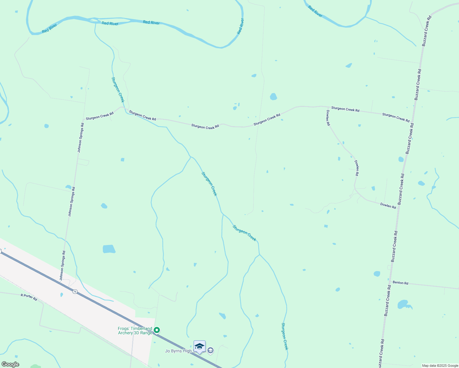 map of restaurants, bars, coffee shops, grocery stores, and more near 5390 Baker Road in Cedar Hill