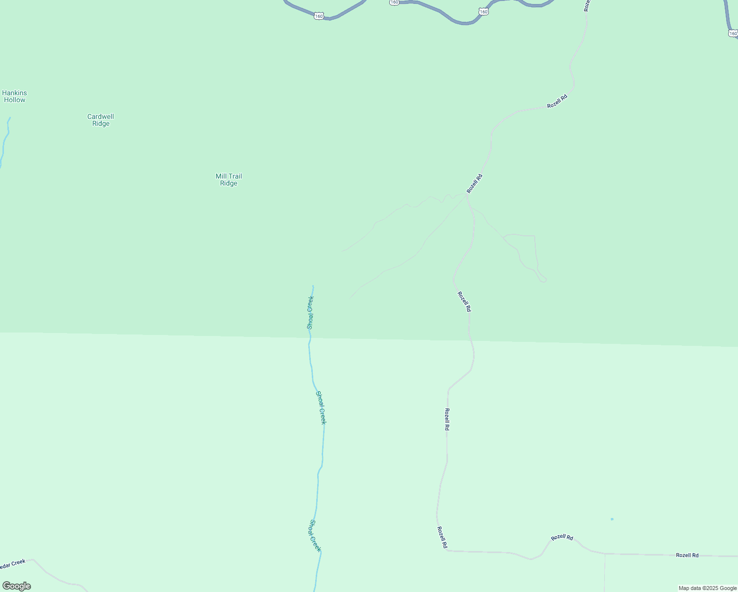 map of restaurants, bars, coffee shops, grocery stores, and more near 537 Old Ed Road in Rueter