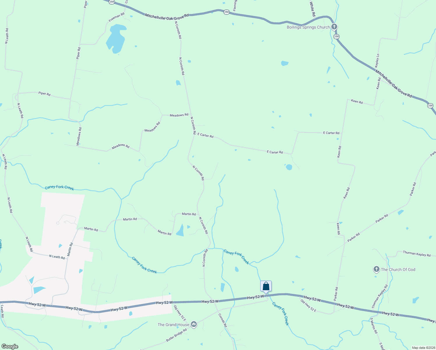 map of restaurants, bars, coffee shops, grocery stores, and more near 1074 N Corinth Rd in Portland