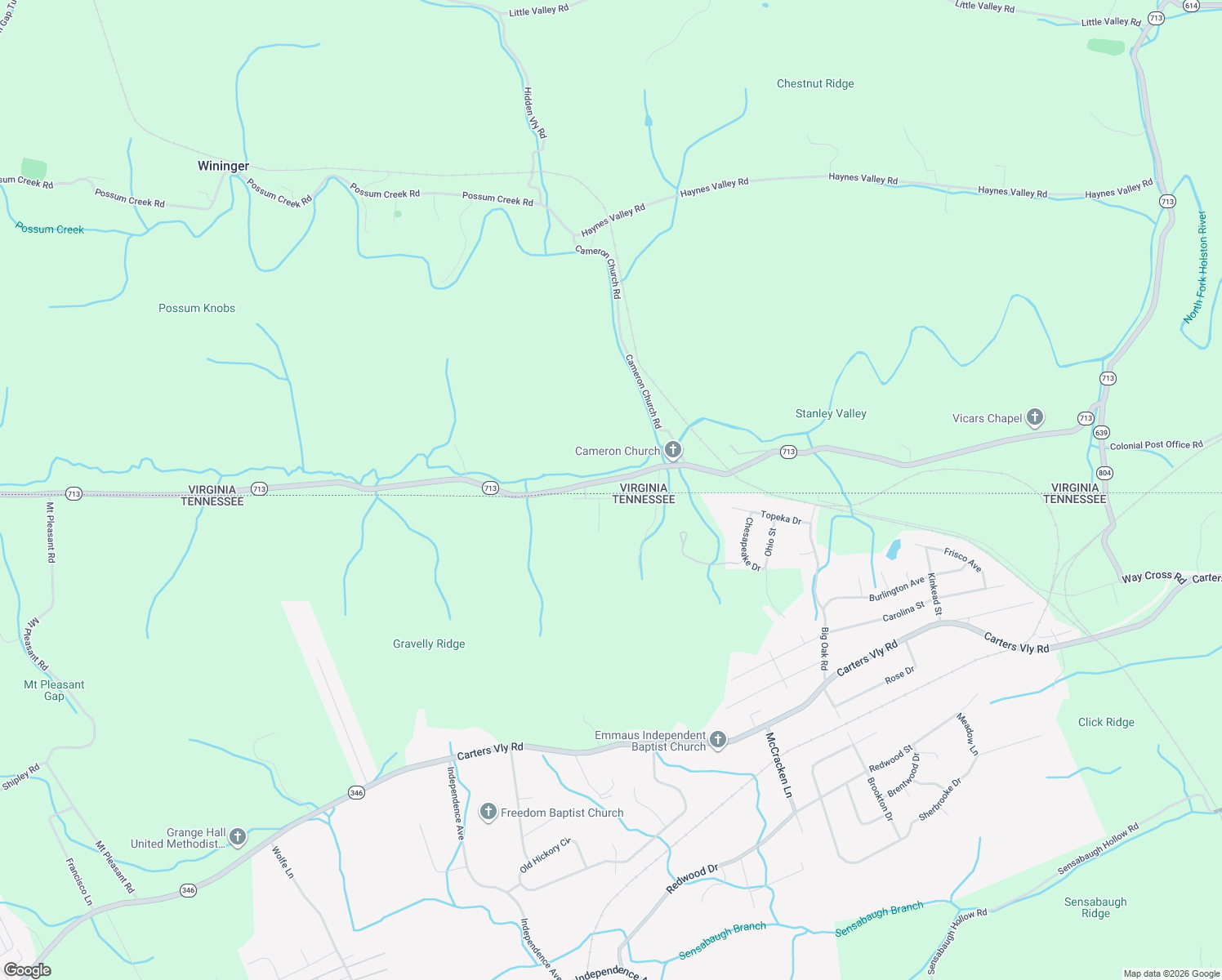 map of restaurants, bars, coffee shops, grocery stores, and more near 11132 Stanley Valley Road in Gate City