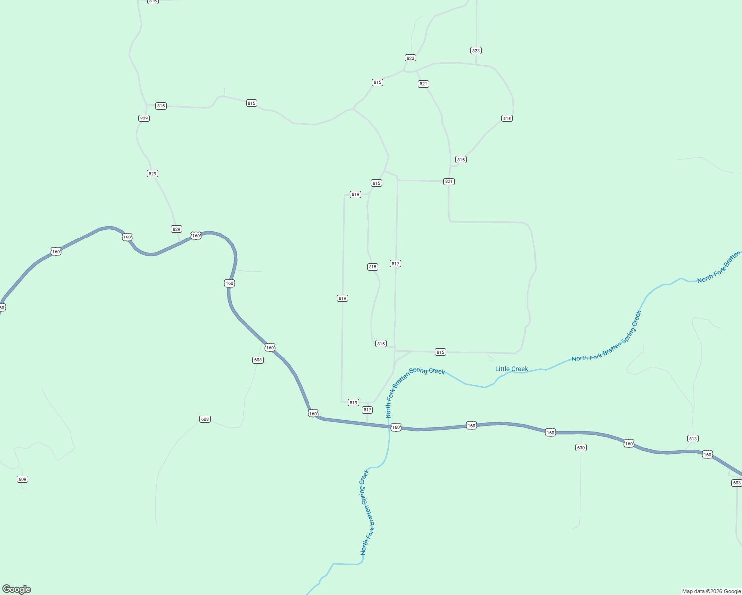 map of restaurants, bars, coffee shops, grocery stores, and more near 277 County Road 815 in Gainesville