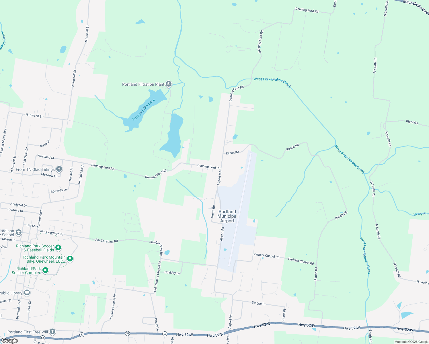 map of restaurants, bars, coffee shops, grocery stores, and more near 428 Denning Ford Road in Portland