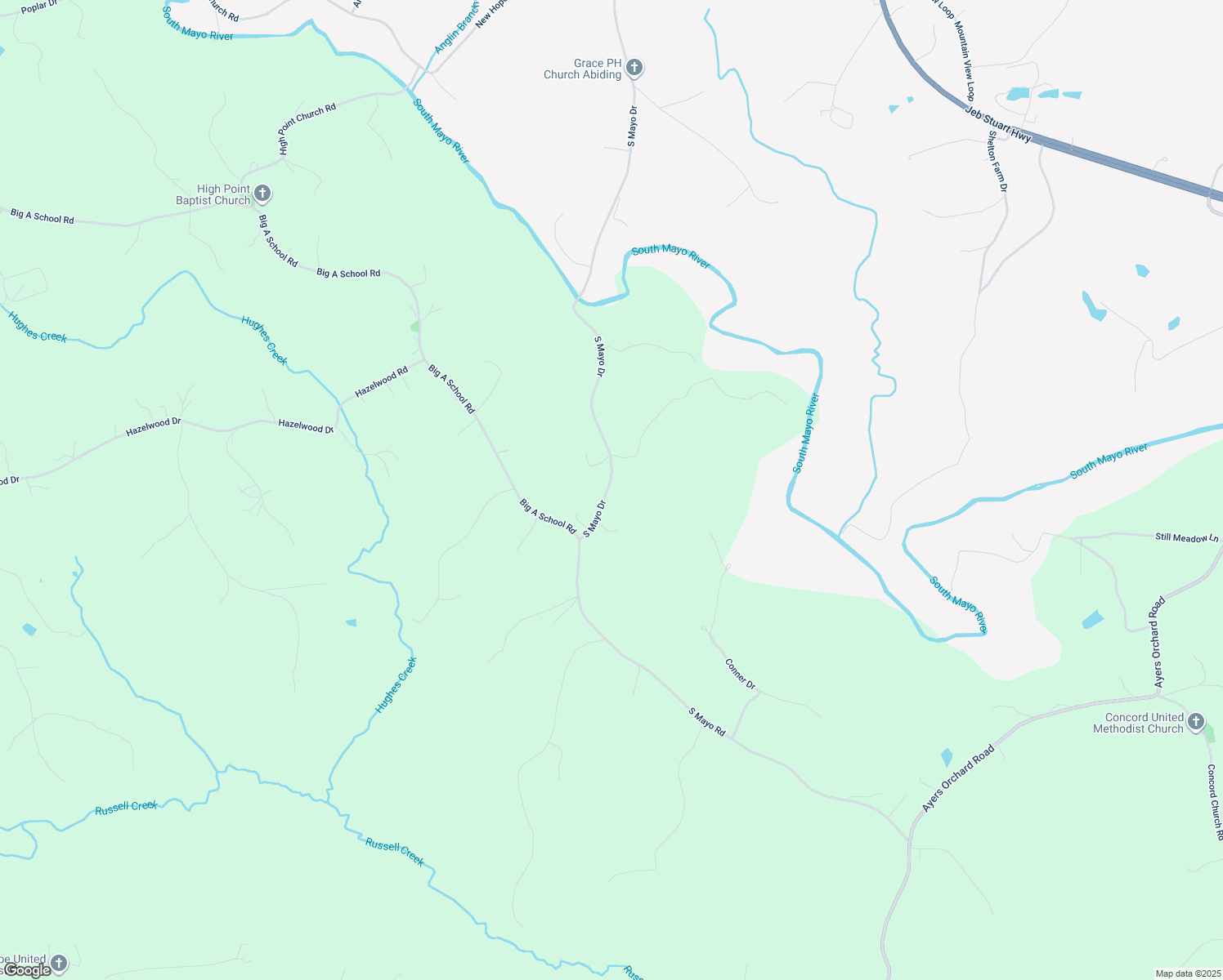 map of restaurants, bars, coffee shops, grocery stores, and more near 768 South Mayo Drive in Stuart