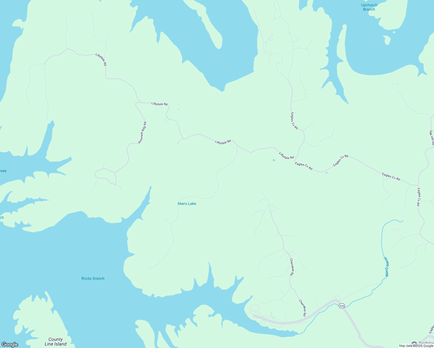 map of restaurants, bars, coffee shops, grocery stores, and more near Taylor Road in Byrdstown