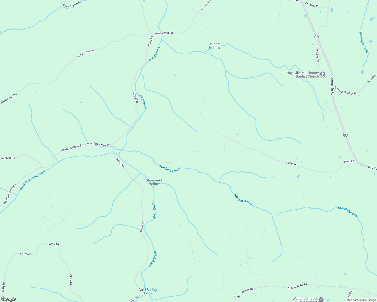map of restaurants, bars, coffee shops, grocery stores, and more near 1761 Shiloh Road in Lafayette