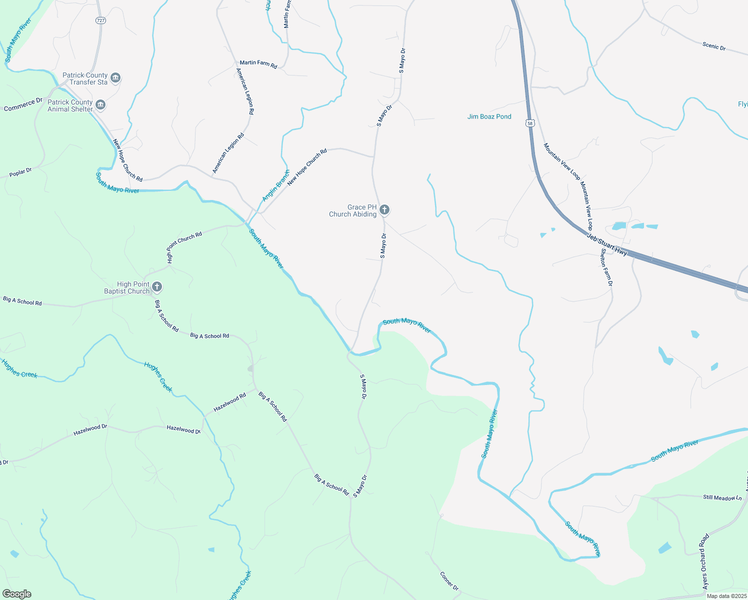 map of restaurants, bars, coffee shops, grocery stores, and more near 2448 South Mayo Drive in Stuart