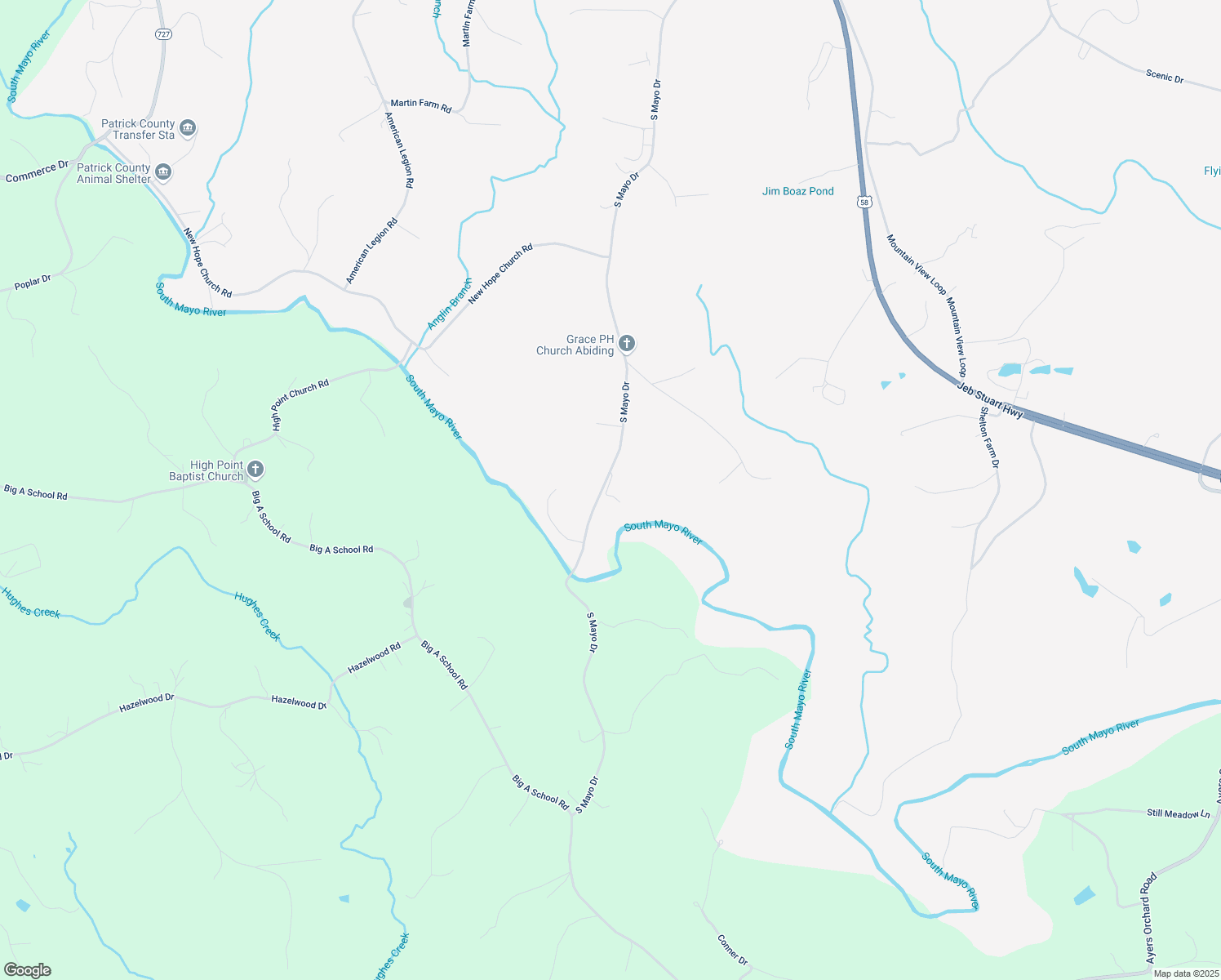 map of restaurants, bars, coffee shops, grocery stores, and more near 2448 South Mayo Drive in Stuart