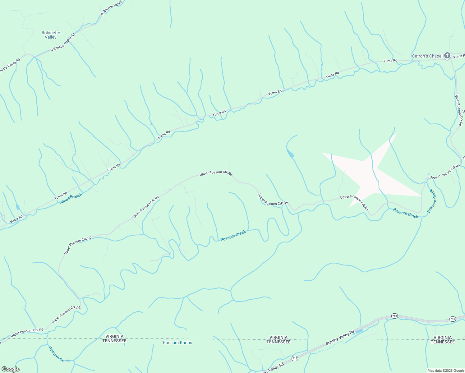 map of restaurants, bars, coffee shops, grocery stores, and more near 7519 Upper Possum Creek Road in Gate City