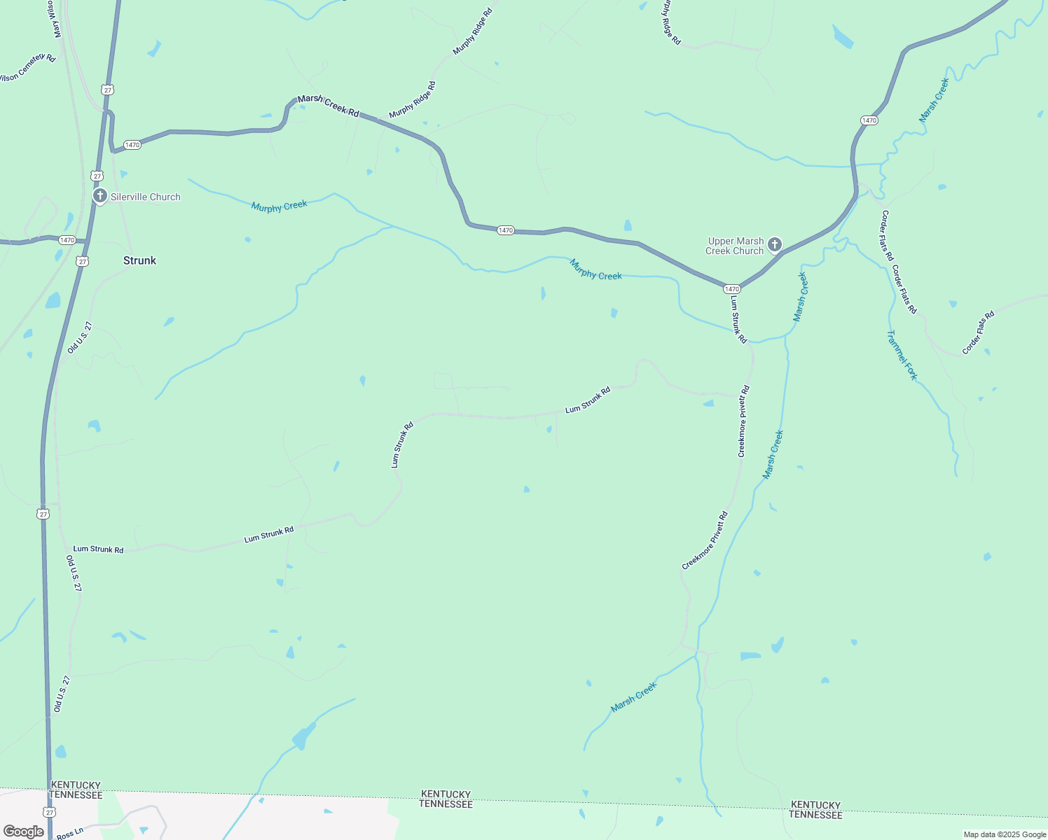 map of restaurants, bars, coffee shops, grocery stores, and more near Cr-1611 in Strunk