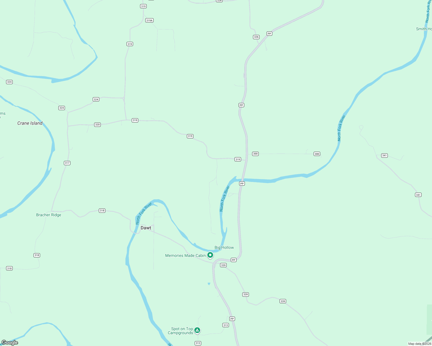 map of restaurants, bars, coffee shops, grocery stores, and more near Northfork Village Street in Tecumseh