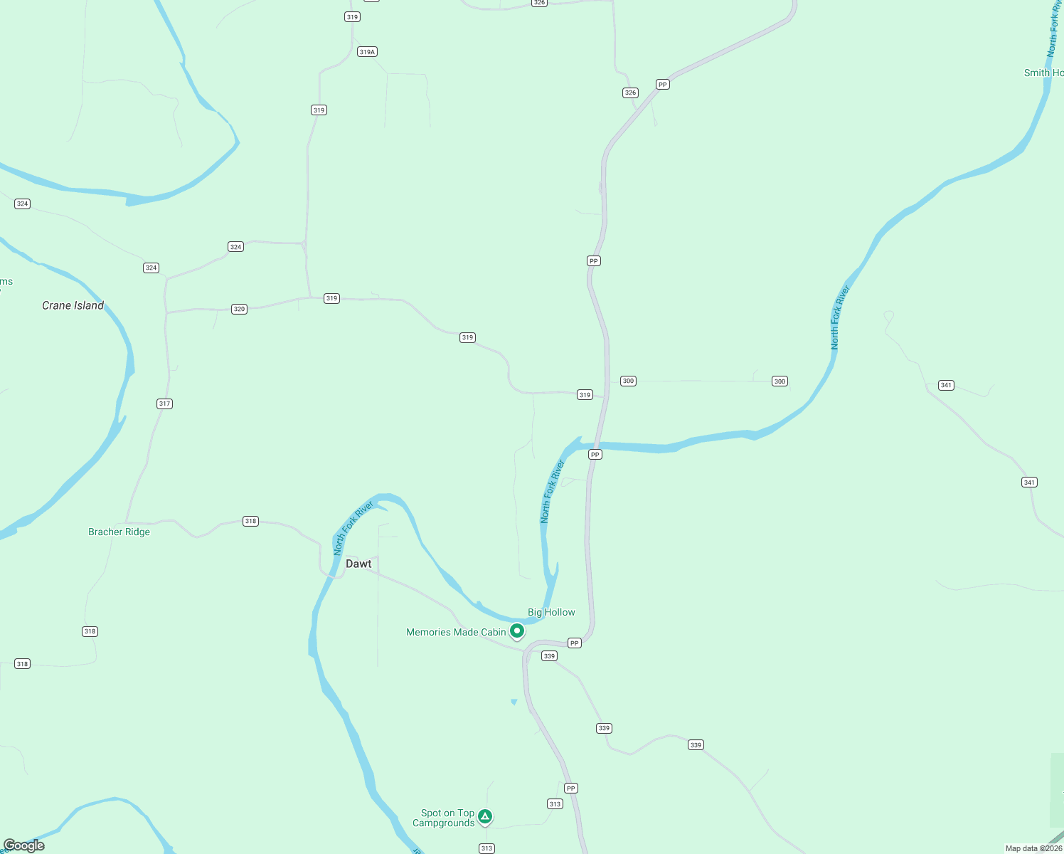 map of restaurants, bars, coffee shops, grocery stores, and more near Northfork Village Street in Tecumseh
