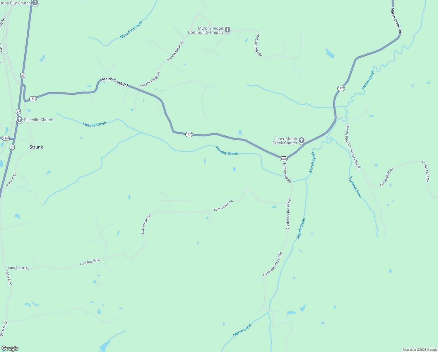 map of restaurants, bars, coffee shops, grocery stores, and more near in Strunk