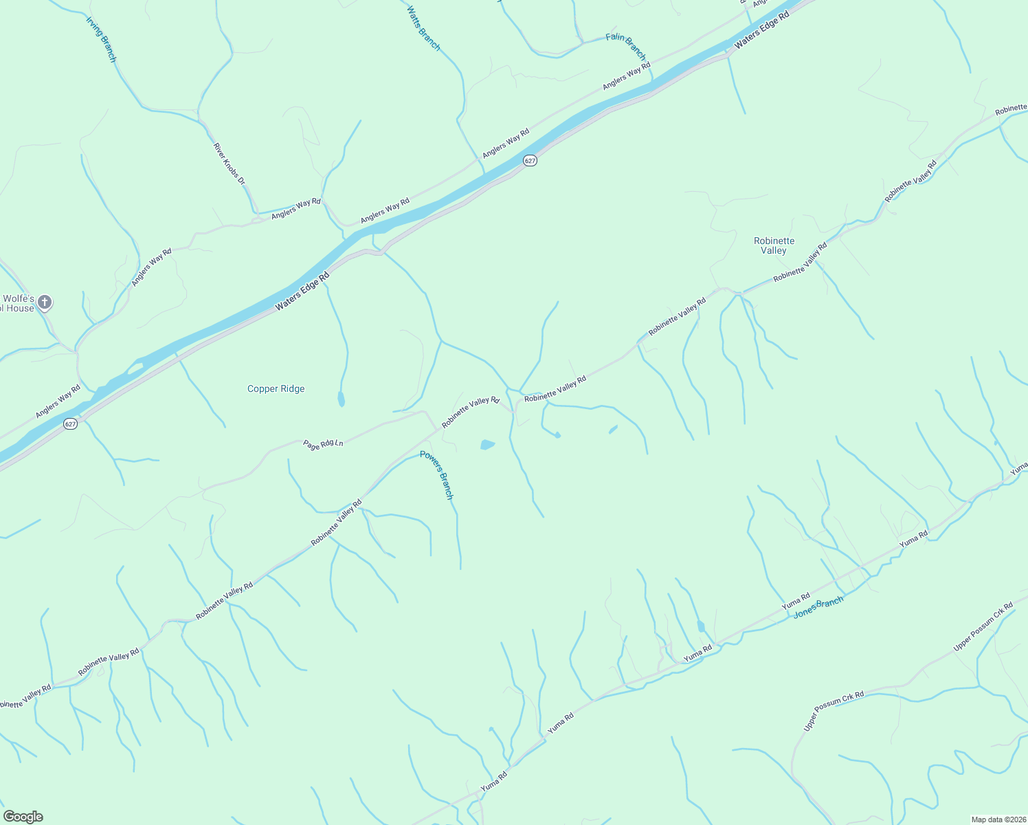 map of restaurants, bars, coffee shops, grocery stores, and more near State Route 629 in Scott County
