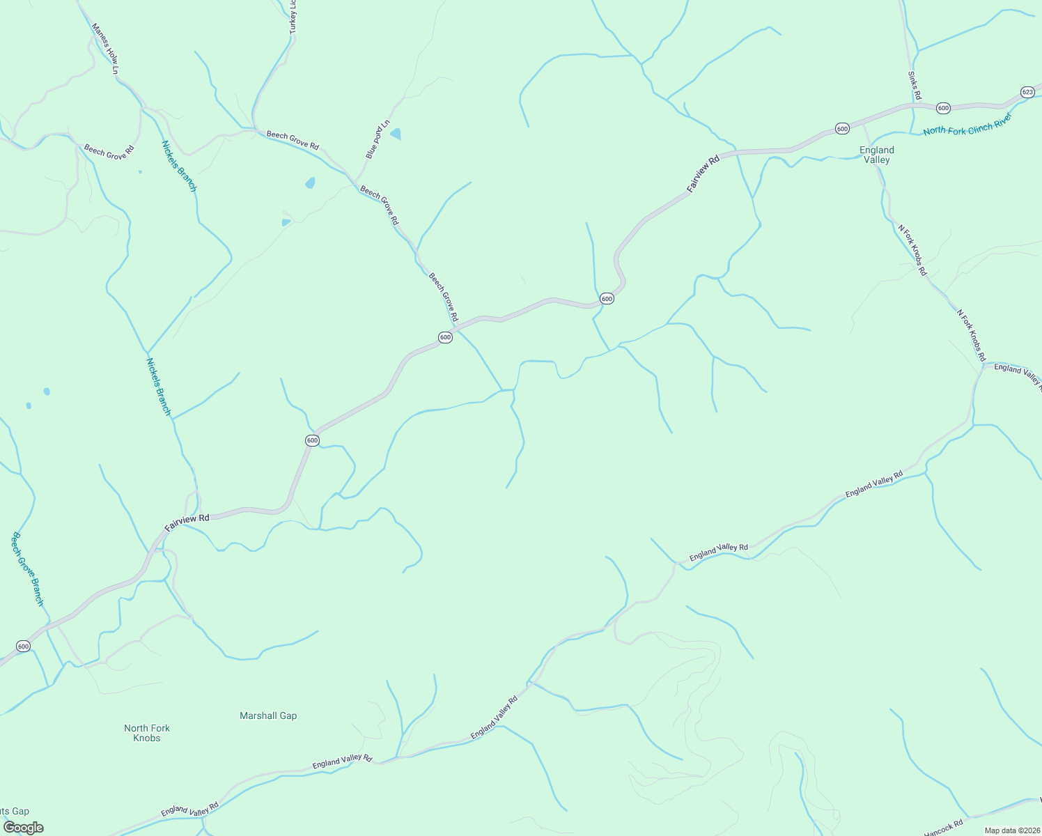 map of restaurants, bars, coffee shops, grocery stores, and more near 11074 Fairview Road in Blackwater