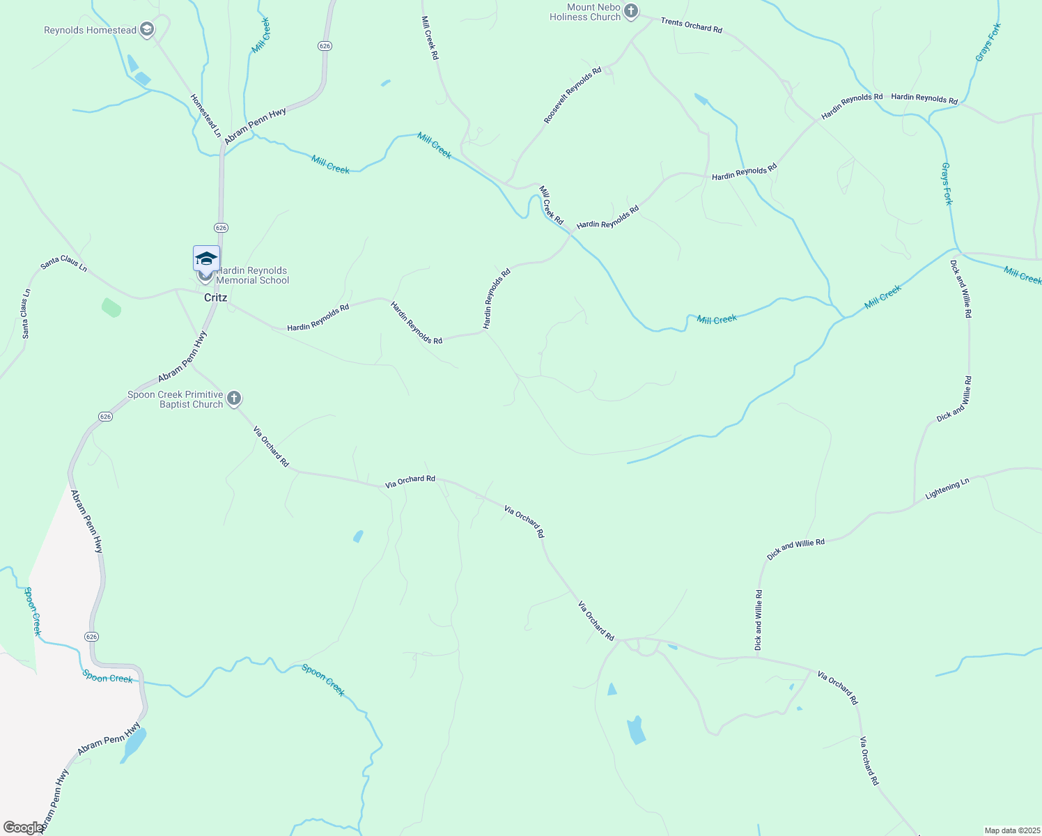 map of restaurants, bars, coffee shops, grocery stores, and more near in Critz