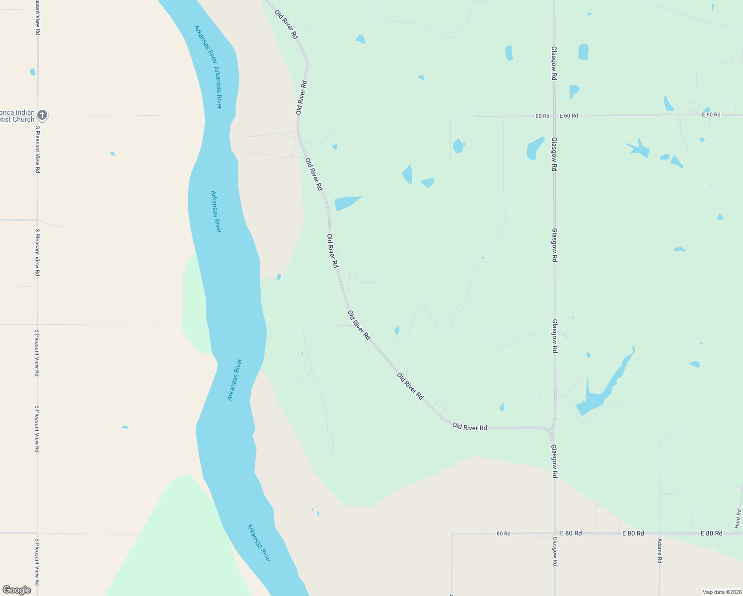 map of restaurants, bars, coffee shops, grocery stores, and more near 3997 Old River Road in Ponca City