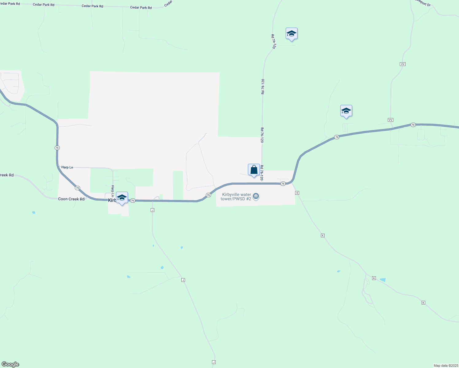 4489 Missouri 76, Kirbyville MO Walk Score