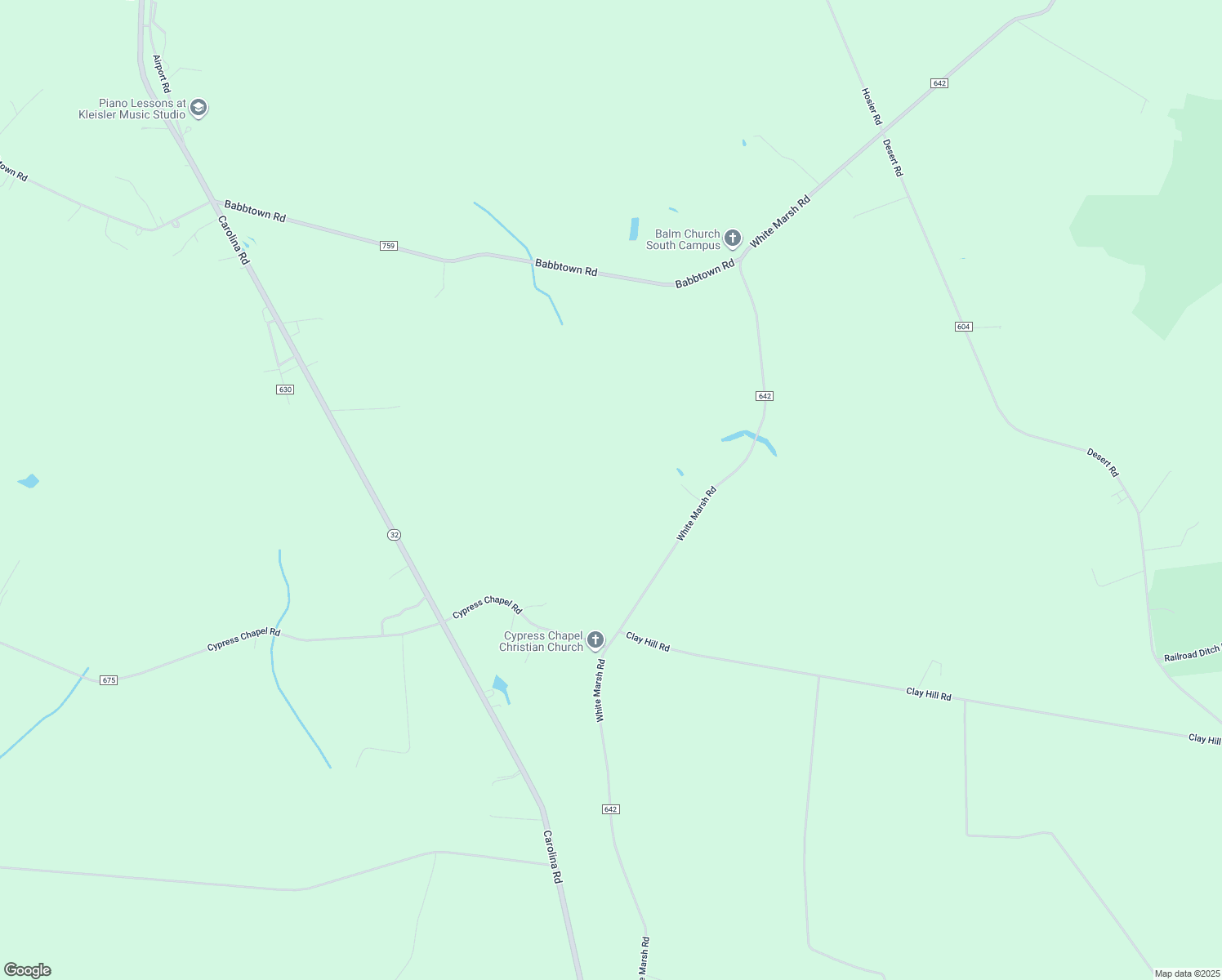 map of restaurants, bars, coffee shops, grocery stores, and more near 4101 White Marsh Rd in Suffolk