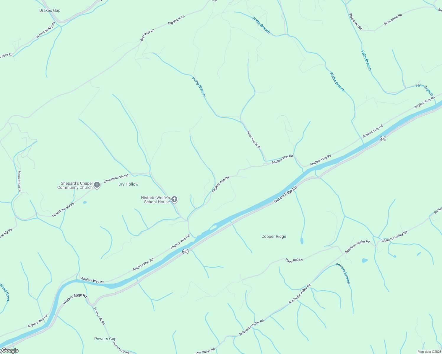 map of restaurants, bars, coffee shops, grocery stores, and more near 4304-4406 Anglers Way Road in Duffield