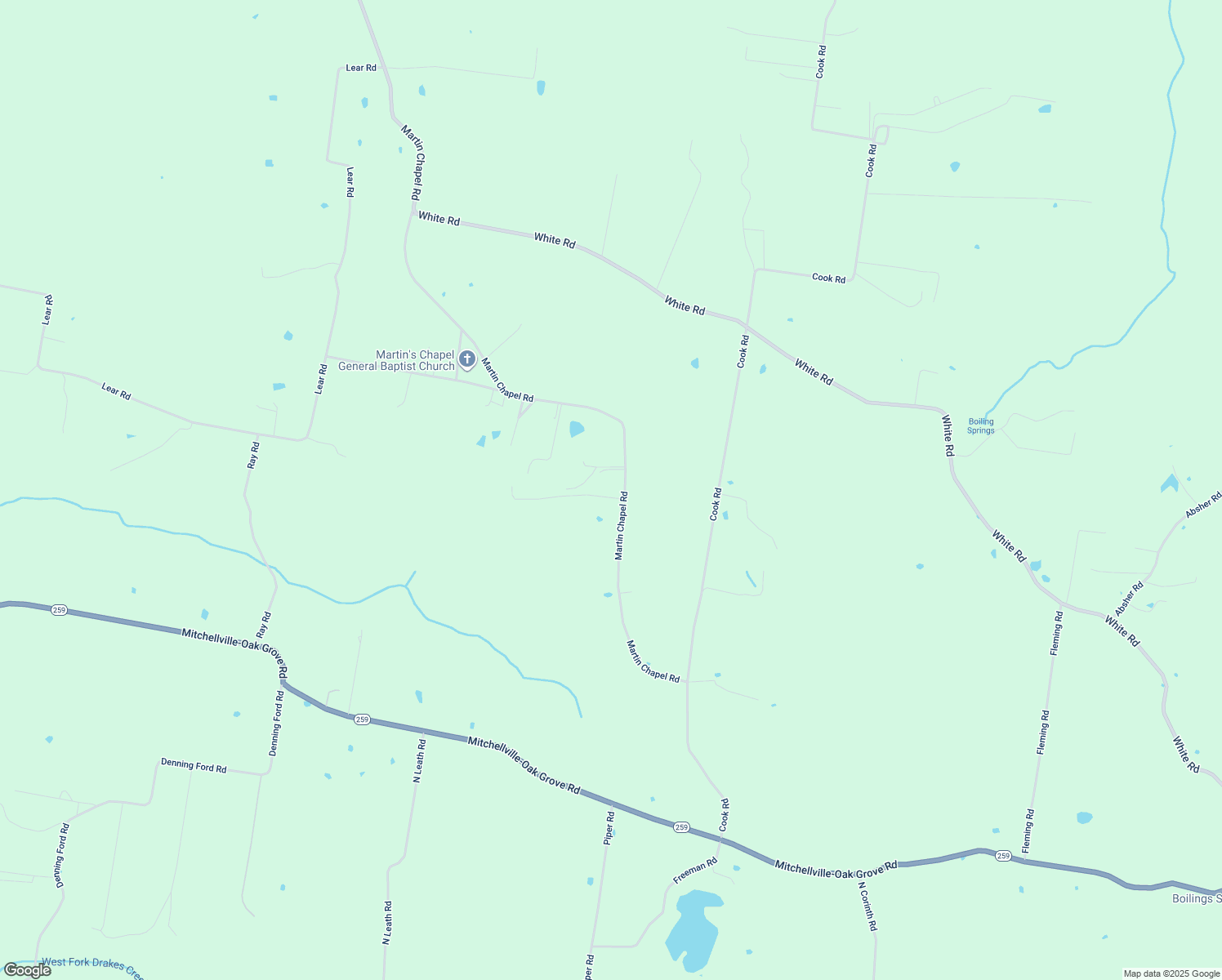 map of restaurants, bars, coffee shops, grocery stores, and more near 245 Martin Chapel Rd in Portland