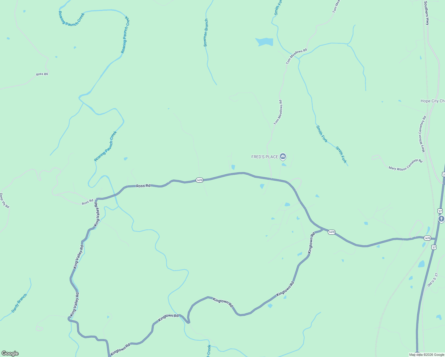map of restaurants, bars, coffee shops, grocery stores, and more near 1963 Mount Pleasant Road in Strunk