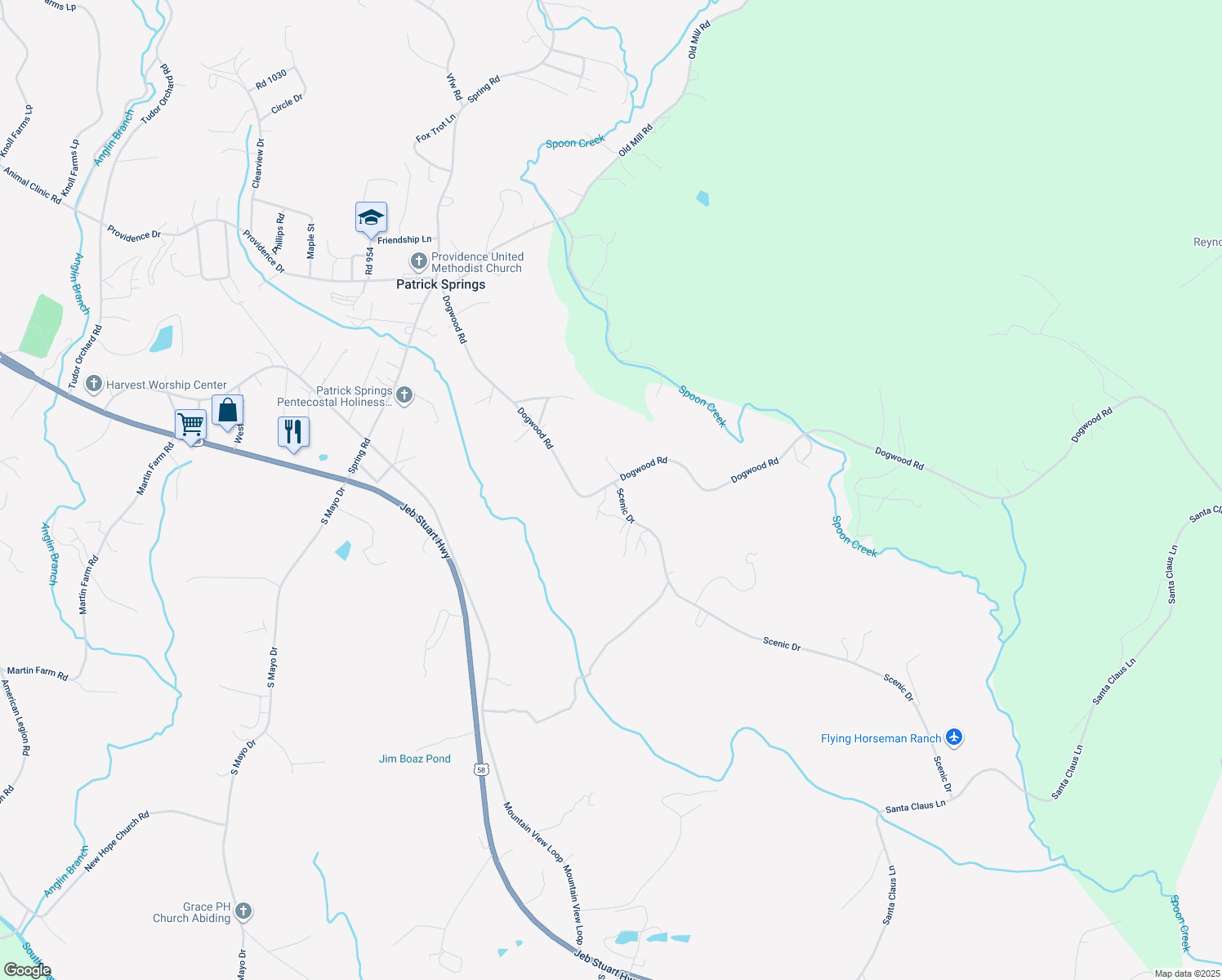 map of restaurants, bars, coffee shops, grocery stores, and more near 1200 State Route 868 in Stuart
