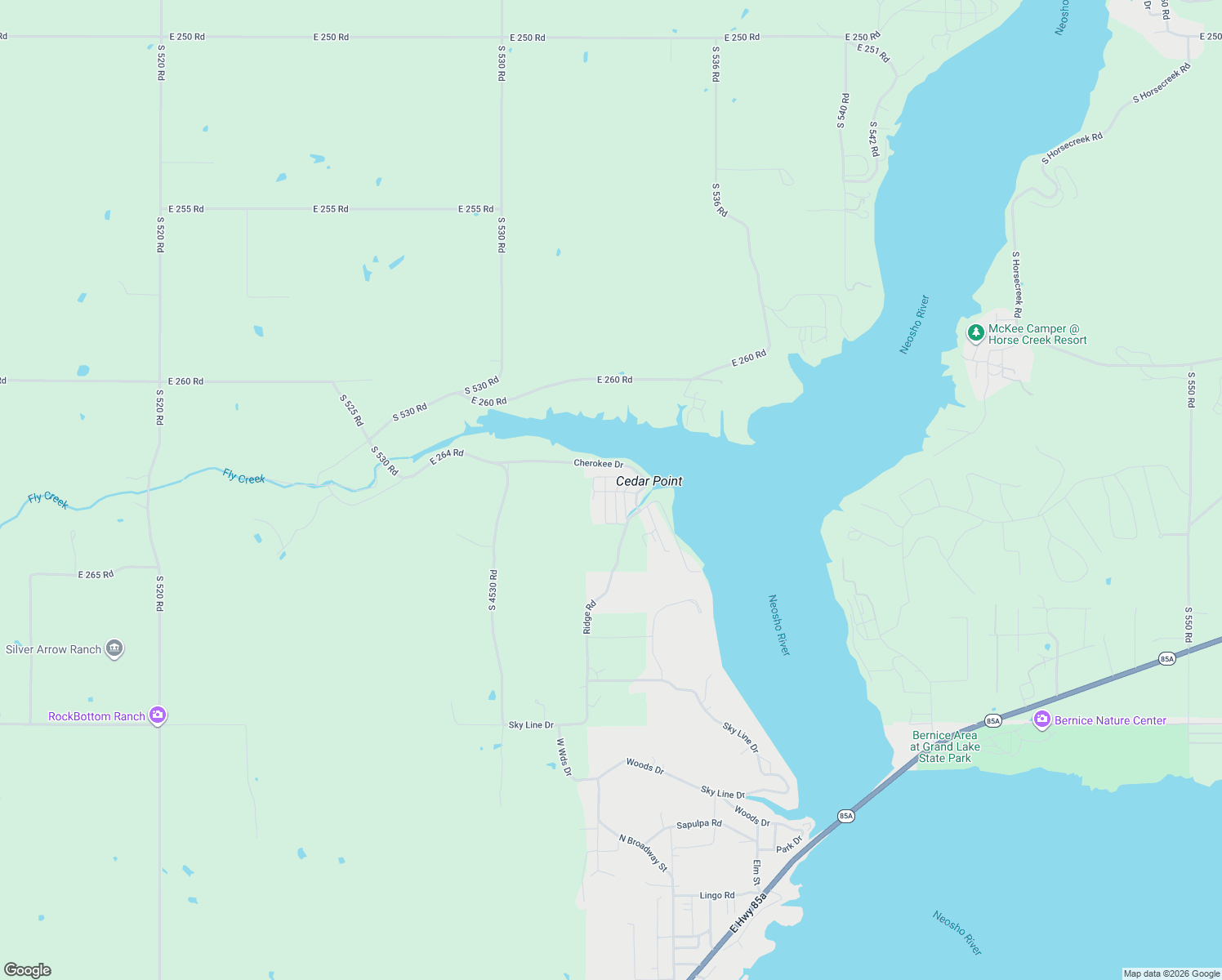 map of restaurants, bars, coffee shops, grocery stores, and more near 716 Choctaw Drive in Pensacola