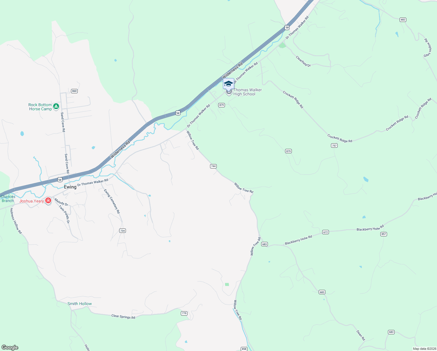 map of restaurants, bars, coffee shops, grocery stores, and more near 568 Willow Tree Road in Ewing