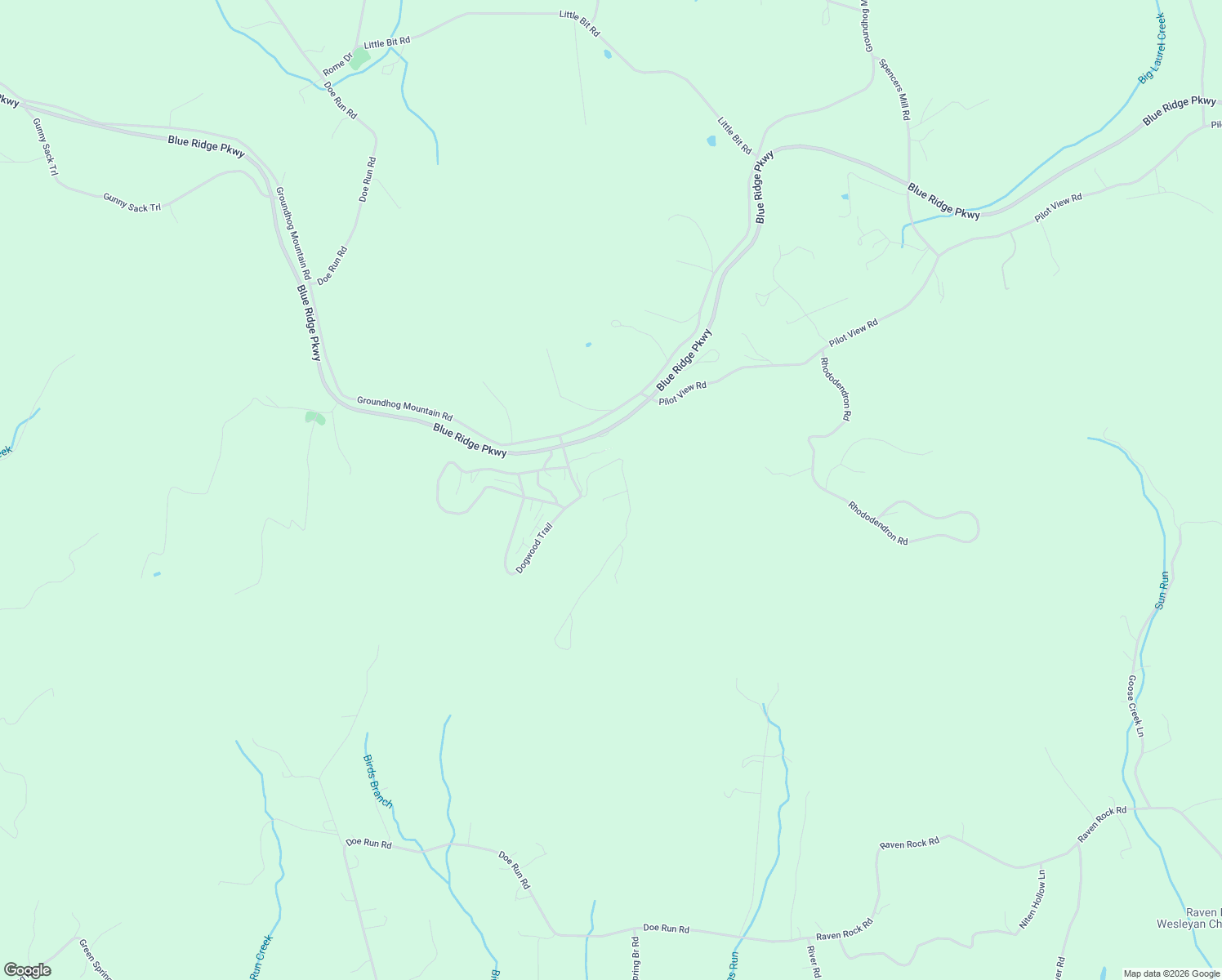 map of restaurants, bars, coffee shops, grocery stores, and more near 336 Groundhog Hill Road in Hillsville