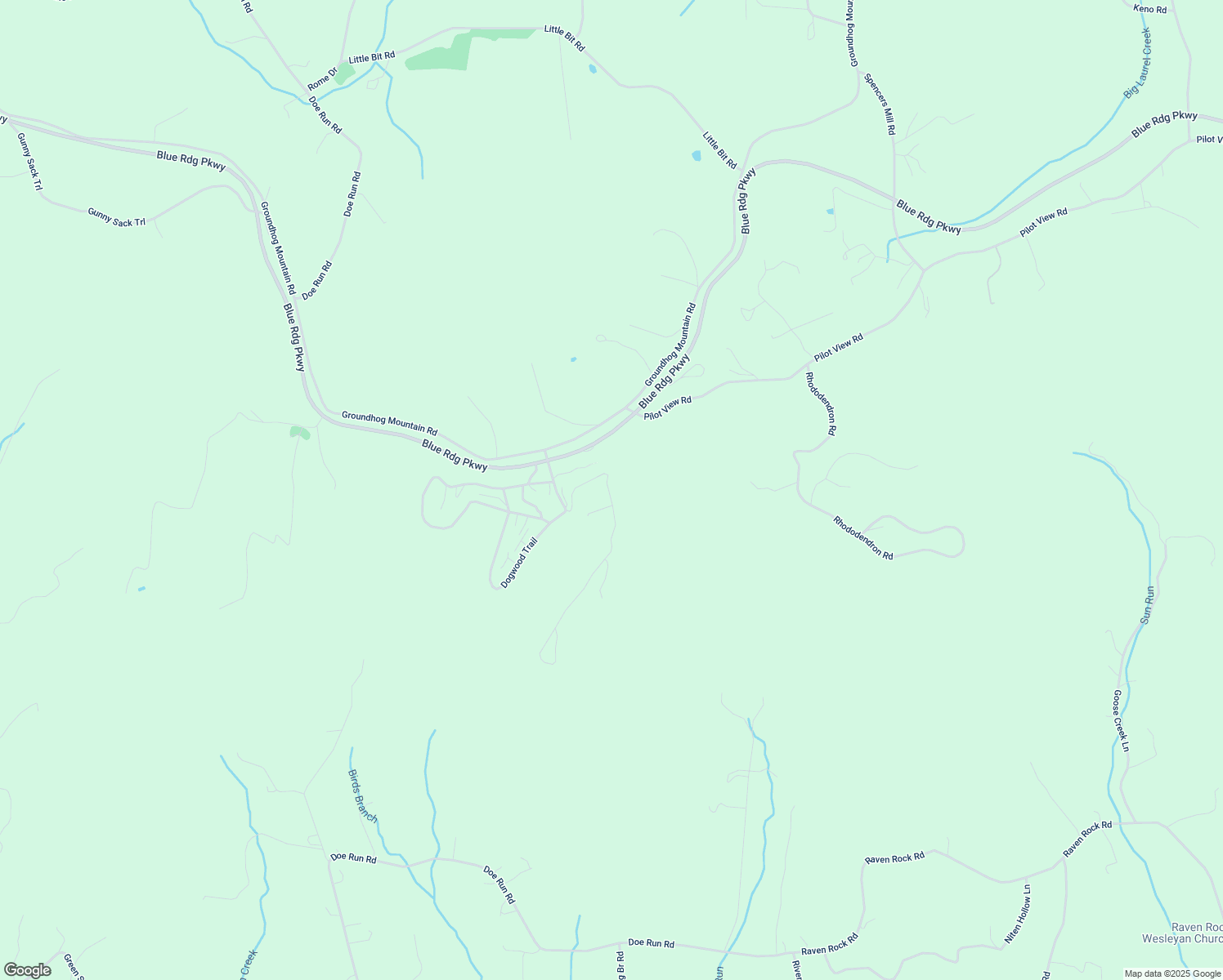 map of restaurants, bars, coffee shops, grocery stores, and more near 251 Groundhog Hill Road in Hillsville