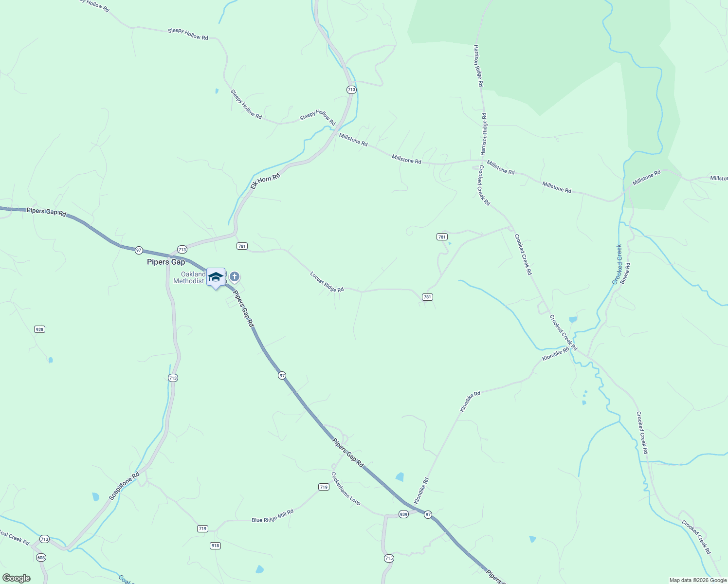 map of restaurants, bars, coffee shops, grocery stores, and more near 286 Locust Ridge Road in Woodlawn
