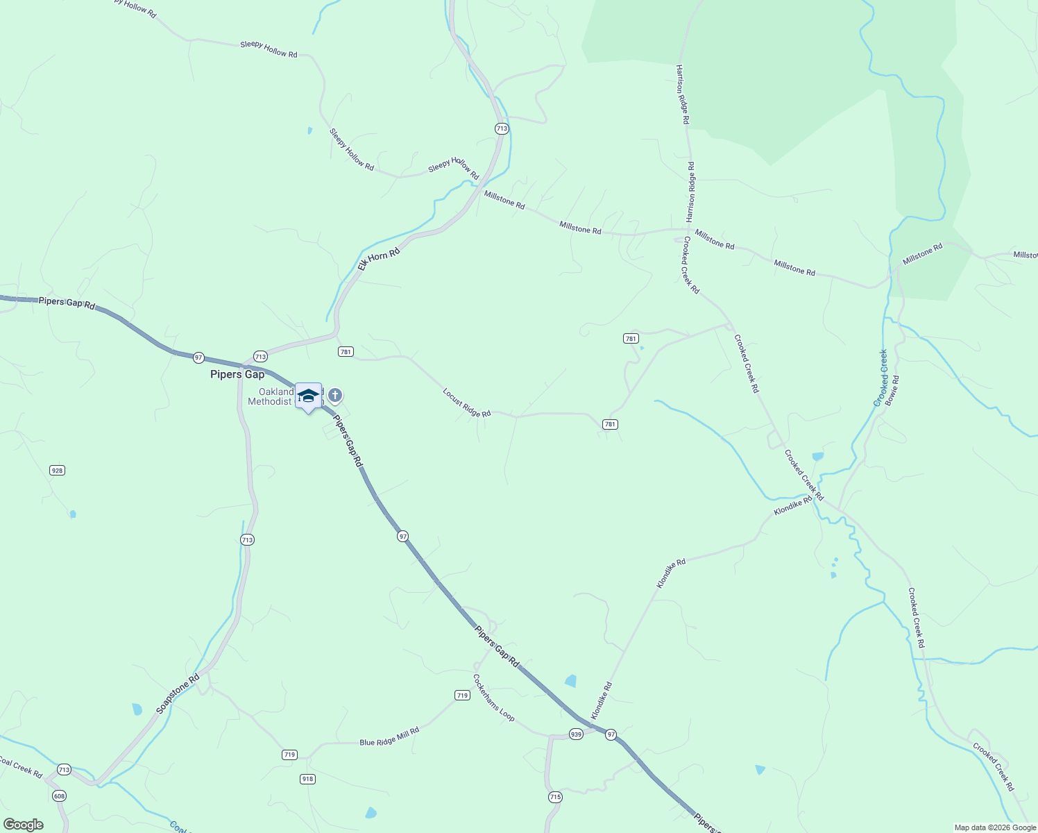 map of restaurants, bars, coffee shops, grocery stores, and more near 286 Locust Ridge Road in Woodlawn