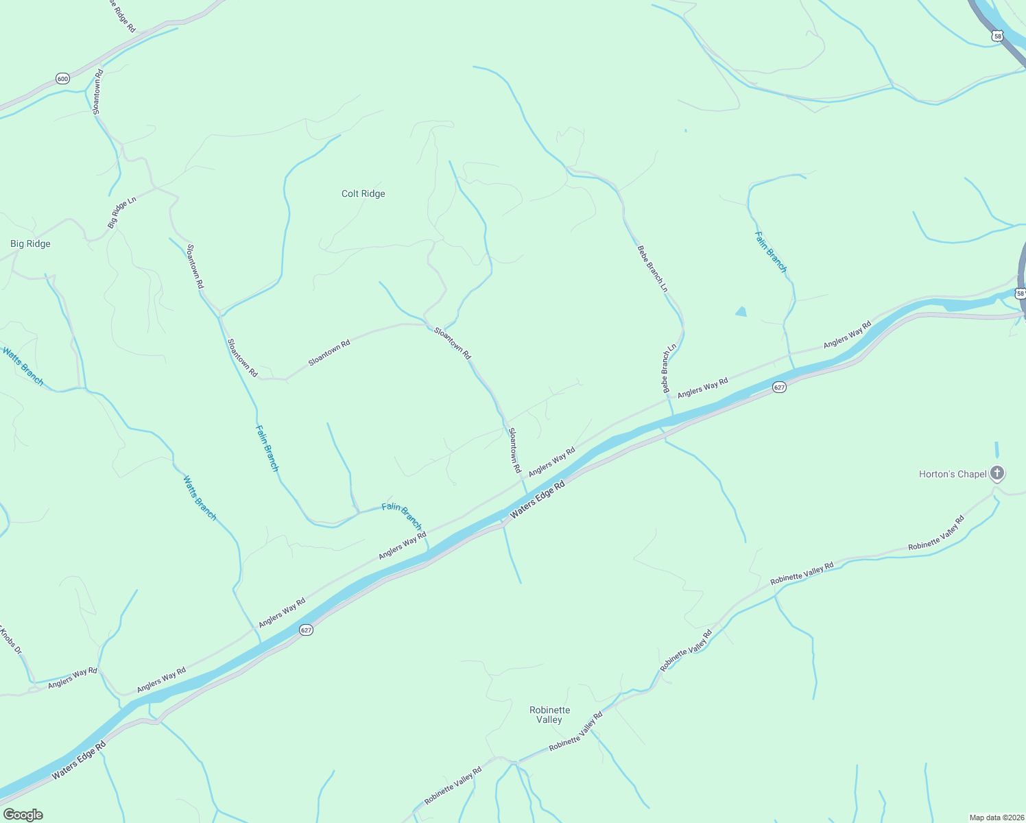 map of restaurants, bars, coffee shops, grocery stores, and more near 320 Sloantown Road in Duffield