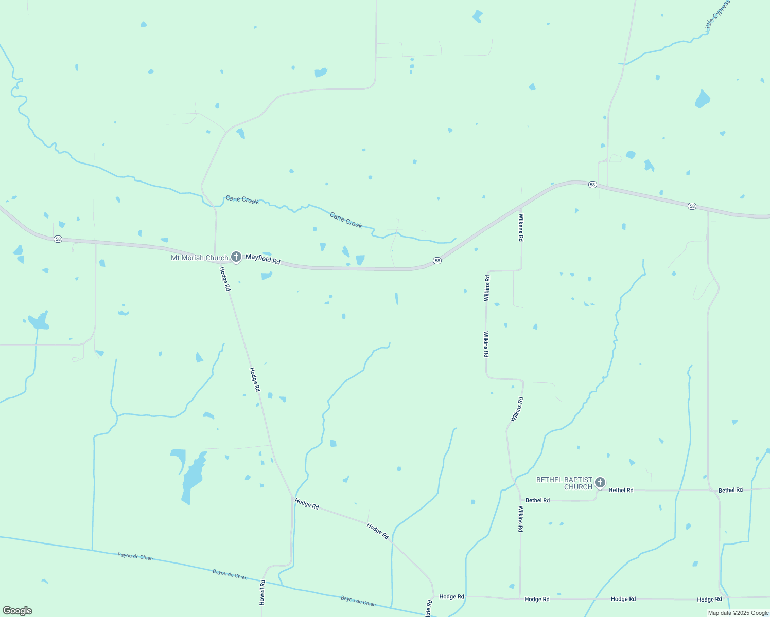 map of restaurants, bars, coffee shops, grocery stores, and more near 3887 Kentucky 58 in Clinton
