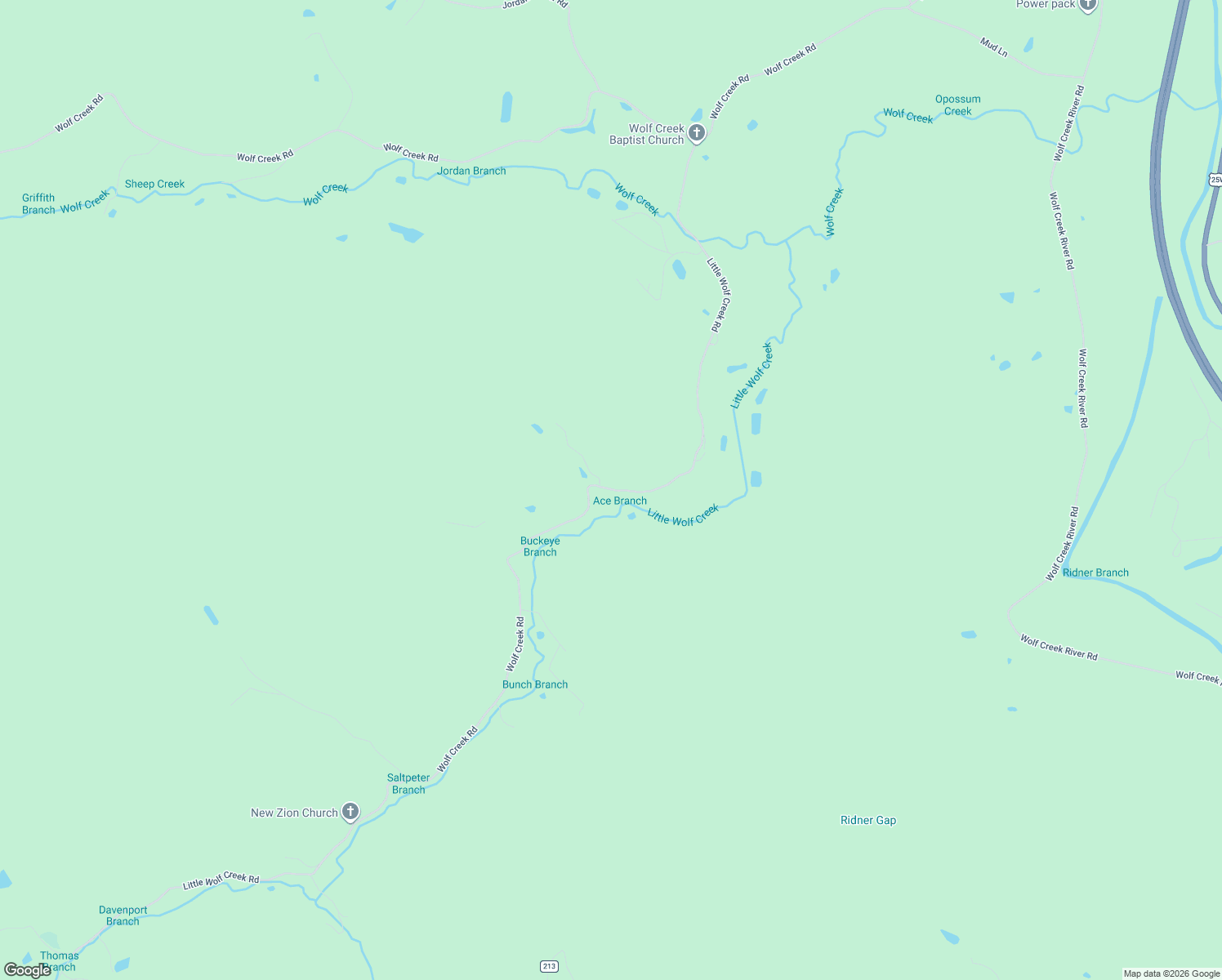 map of restaurants, bars, coffee shops, grocery stores, and more near 1440 Little Wolf Creek Road in Williamsburg