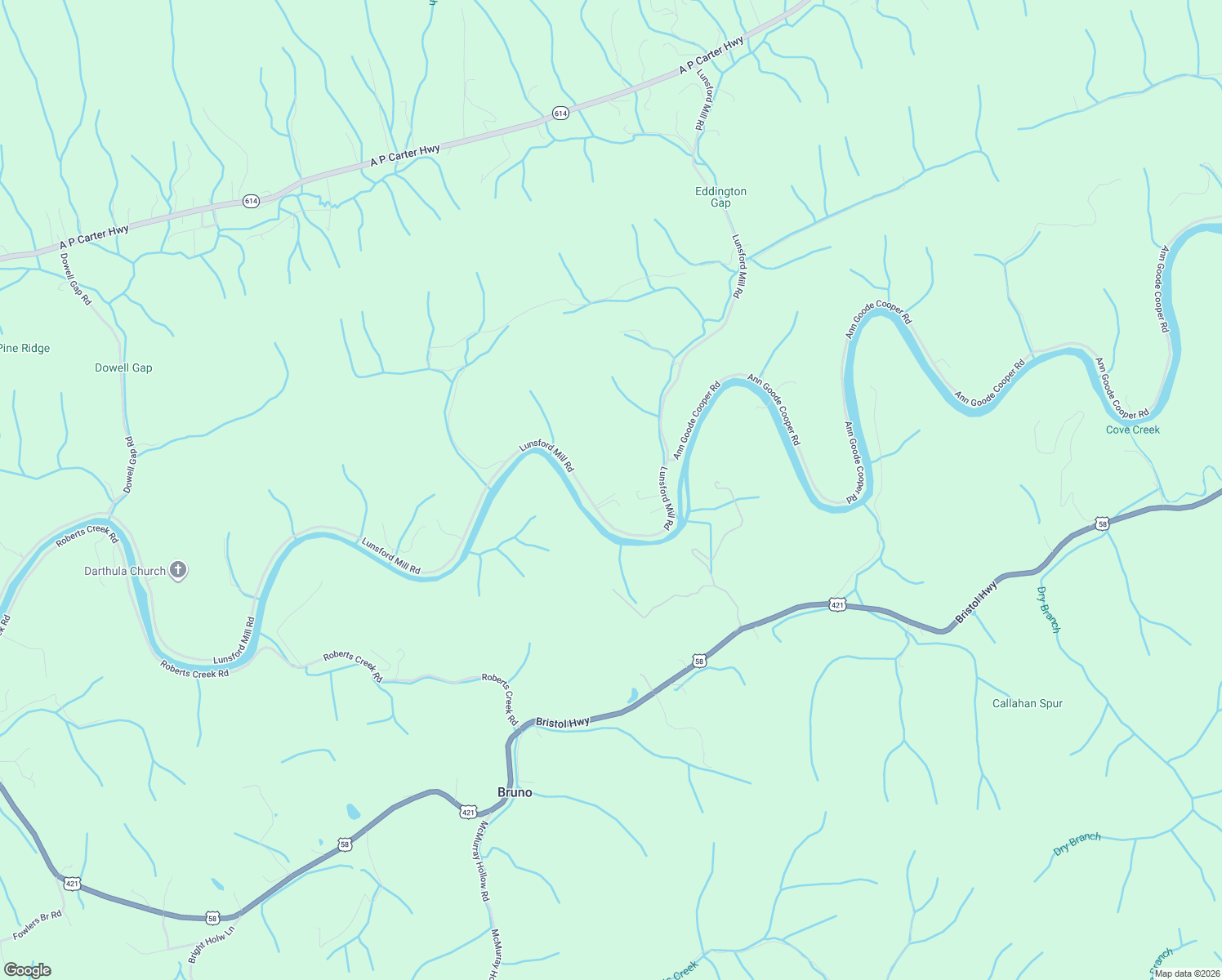 map of restaurants, bars, coffee shops, grocery stores, and more near 3725 Lunsford Mill Road in Hiltons